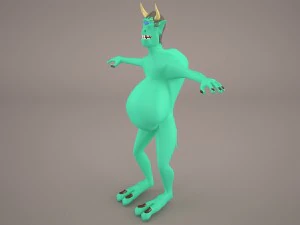 антихрист 3D Модель