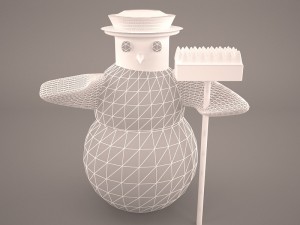 snowman Modello 3D