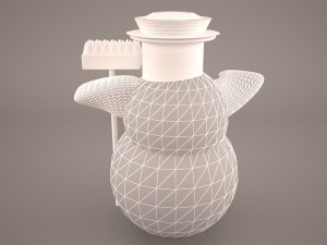 snowman Modello 3D