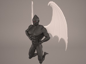 vampire Model 3D