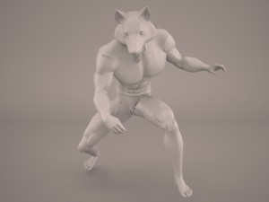 wolfman 3D Model