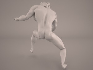 wolfman 3D Model
