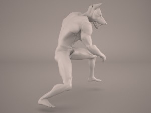 wolfman 3D Model