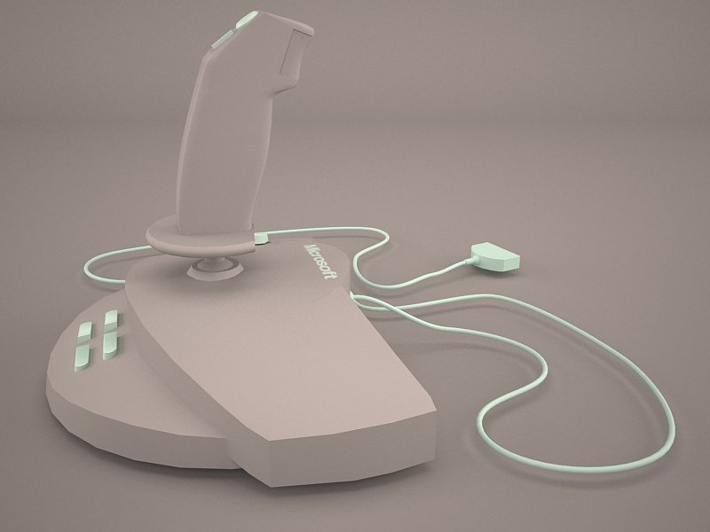Джойстик 3d модель