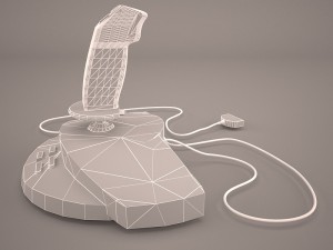 joystick Modello 3D