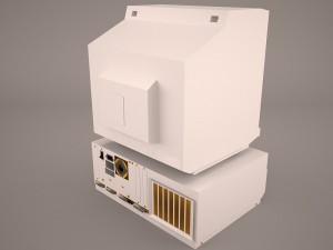 old pc compaq deskpro 3D Model