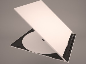 cd jewel case 3D Model