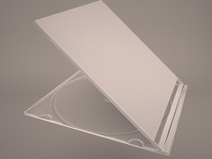 cd jewel case 3D Model