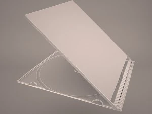 cd jewel case 3D Model