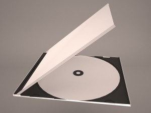 cd jewel case 3D Model