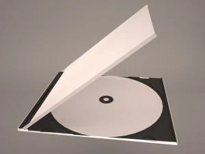 cd jewel case 3D Model
