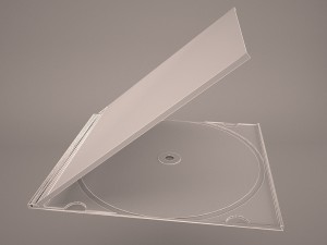 cd jewel case 3D Model