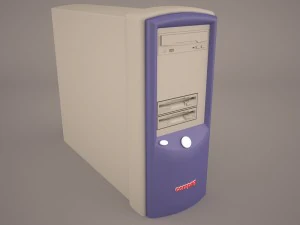 old pc compaq deskpro 2 3D Model