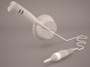 microphone 3D Model