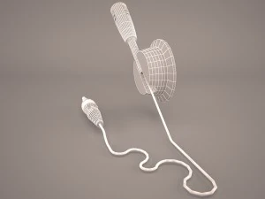 микрофон 3D Модель