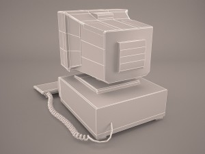 old pc compaq deskpro 3 Model 3D