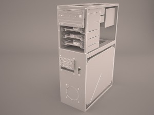 old pc compaq deskpro 4 3Dモデル