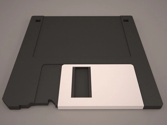 floppy disk 3D Model .c4d .max .obj .3ds .fbx .stl .blend 