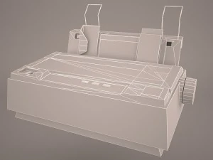 printer epson lx 300 3D Model