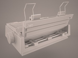 printer epson lx 300 Modèle 3D