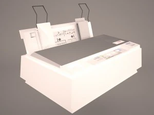 printer epson lx 300 3D Model
