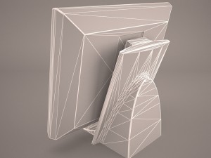 monitor 3D मॉडल