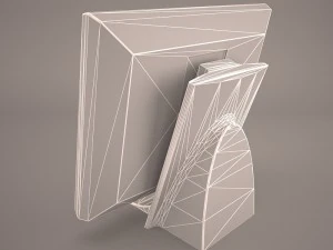 monitor 3D Model