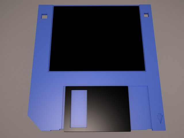 floppy disk 3D Model .c4d .max .obj .3ds .fbx .stl .blend 