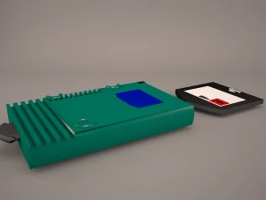 iomega usb zip drive w disk 3D Model
