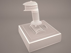 joystick Modello 3D