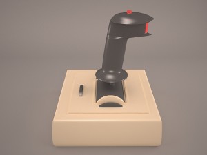 joystick Modello 3D