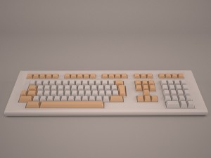 keyboard 3D मॉडल