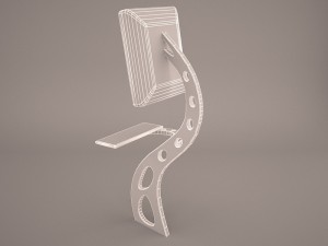 modern computer 3D Model