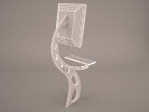 modern computer 3D Model