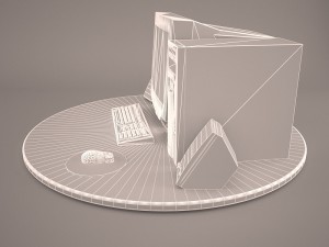 old pc compaq deskpro 6 Model 3D