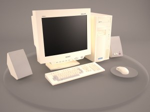 old pc compaq deskpro 6 Model 3D
