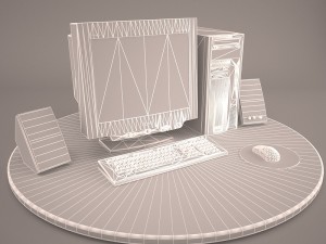 old pc compaq deskpro 6 Model 3D