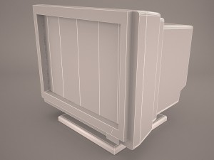 monitor 3D 모델