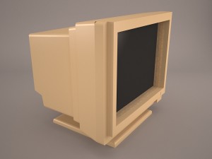 monitor 3D 모델