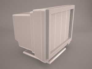 monitor 3D 모델