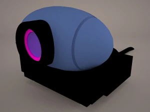 वेब कैमेरा 3D मॉडल