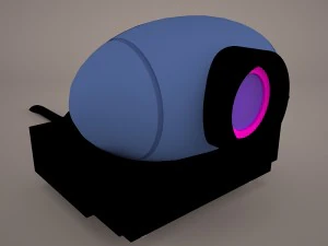 वेब कैमेरा 3D मॉडल