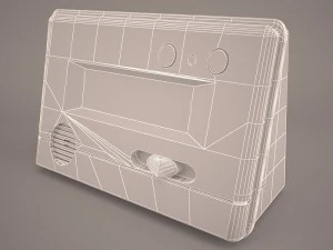 alarm clock casio quartz 3D Model