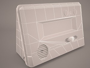 alarm clock casio quartz 3D Model