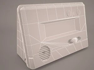 alarm clock casio quartz 3D Model