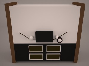 antique radio 3D Model