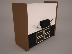 antique radio 3D Model