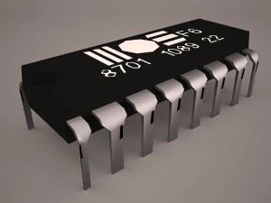 circuito integrato c64 Modello 3D