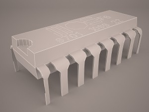 c64 chip 3D 모델
