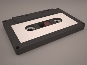 cassetta tape Modelo 3D